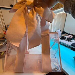 Case mate Jelly Pink Bow Tote Bag